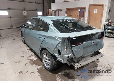 2019 Toyota Prius Le z USA, uszkodzony, nr VIN JTDL9RFUXK3003829